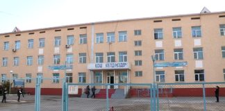 Школа «военных времен» работает в Шымкенте Школа № 53 имени Хамзы