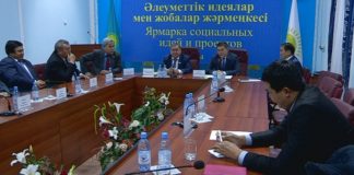 В Шымкенте прошла ярмарка социальных идей и проектов среди неправительственных организаций области Свои идеи представили 10 предпринимателей из Шымкента, Кентау, Сузака и Сайрама