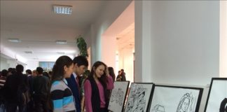 В Шымкенте «заговорили» картины В Южно-Казахстанском государственном педагогическом институте открылась необычная художественная выставка