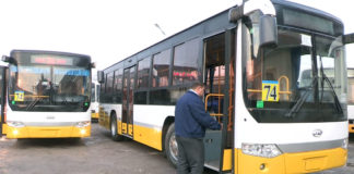 Городской автобусный парк пополнится новыми автобусами Городской автопарк пополнился новыми автобусами