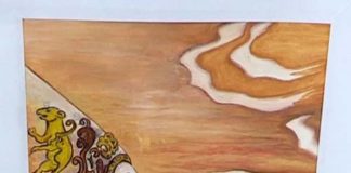 Дети из Шымкента рисуют мир