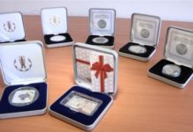 Шесть новых памятных монет появились в филиале Национального банка ЮКО Шесть новых памятных монет появились в филиале Национального банка ЮКО