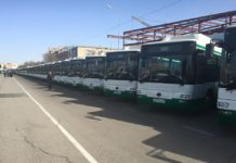 Начинается интенсивное обновление автопарков Шымкента Новые автобусы