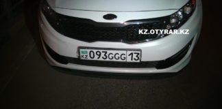 Фанат Головкина из Шымкента установил фальшивый номер «GGG» на свою машину