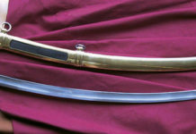 В ЮКО пресечена попытка вывоза за границу исторической ценности Французская легкокавалерийская сабля образца 1776 года