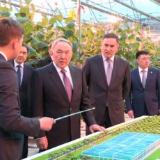 Глава государства посетил Южно-Казахстанскую область Нурсултан Назарбаев посетил Южно-Казахстанскую область