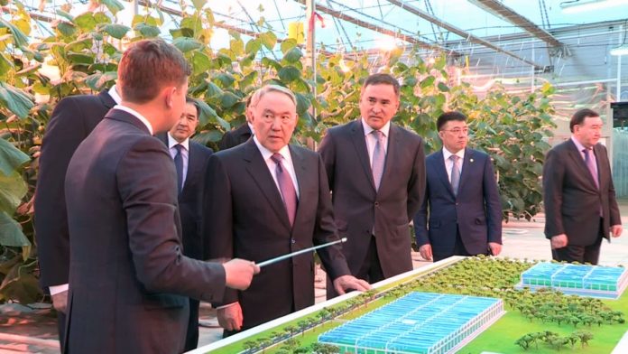 Нурсултан Назарбаев посетил Южно-Казахстанскую область