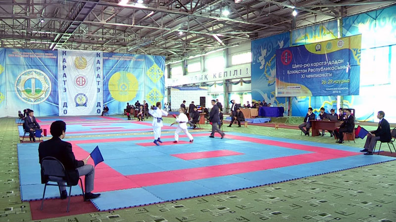 В Шымкенте прошел чемпионат Казахстана по каратэ-до