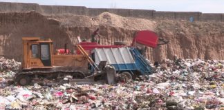 Старый мусорный полигон Шымкента закрыт