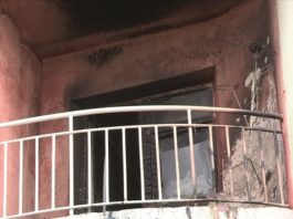 В центре Шымкента произошло возгорание квартиры в многоэтажном доме