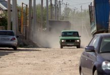 Работой дорожных служб недовольны жители Шымкента Работой дорожных служб недовольны жители Шымкента