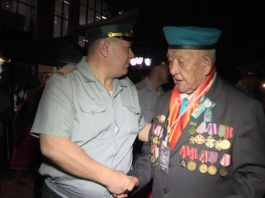 В Шымкенте встречают ветеранов