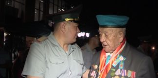 В Шымкенте встречают ветеранов В Шымкенте встречают ветеранов