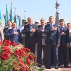 В Шымкенте отметили День государственных символов Республики Казахстан