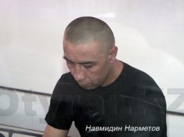 В Шымкенте продолжается процесс по обвинению 39-летнего жителя села Бостандык Сарыагашского района Навмидина Нарметова