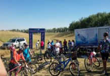 В Шымкенте прошла первая велогонка кросс-кантри