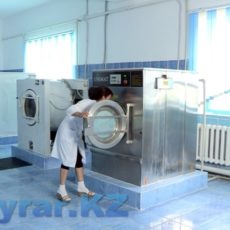 В шымкентском доме престарелых открылась баня