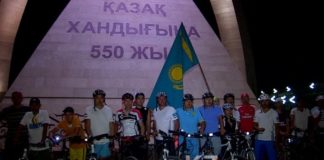 550 километров за два дня проехали шымкентские велосипедисты 550 километров за два дня проехали шымкентские велосипедисты