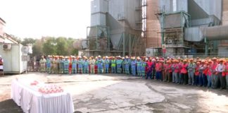 АО «Шымкентцемент»: миллион человекочасов без травм (PR) На предприятии отметили миллион человекочасов без несчастных случаев на проекте модернизации завода АО «Шымкентцемент»