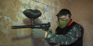 В Шымкенте разыгралась молодежь Молодежь Шымкента решила поиграть в пейнтбол