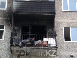 Пожар в квартире по ул. Жангельдина