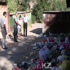 Шымкентцы сами превращают город в помойку Шымкентцы сами превращают свой город в помойку