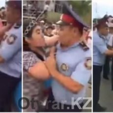 В ЮКО осуждена нападавшая на полицейских женщина В ЮКО осуждена нападавшая на полицейских женщина