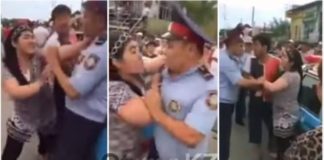 В ЮКО осуждена нападавшая на полицейских женщина В ЮКО осуждена нападавшая на полицейских женщина