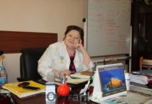 Директору ТК «Отырар TV» Валентине Куликовой присвоено звание «Почетный гражданин ЮКО» Валентина Куликова