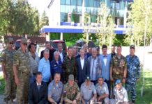 В Шымкент на форум ветеранов прибыли офицеры и генералы войск спецназа В Шымкент на форум ветеранов прибыли офицеры и генералы войск спецназа