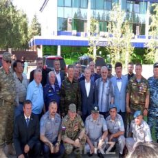 В Шымкент на форум ветеранов прибыли офицеры и генералы войск спецназа В Шымкент на форум ветеранов прибыли офицеры и генералы войск спецназа