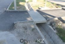 После критики акима в Шымкенте появился новый тротуар