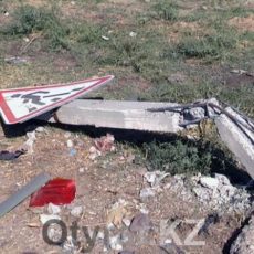 Подробности крупнейшей аварии, произошедшей сегодня возле Шымкента