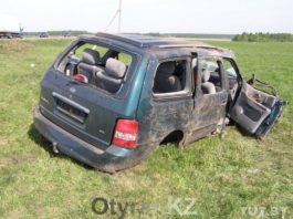 В ДТП на трассе Шымкент-Сарыагаш погиб один и пострадало семеро человек