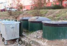 В Шымкенте продолжаются работы по обновлению мусорных площадок