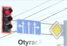 Еще два светофора заработали в Шымкенте