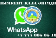 За 10 дней на WhatsApp акимата Шымкента поступило 200 обращений