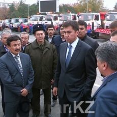 Шымкентские власти проверили готовность снегоуборочной техники к зиме