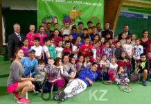 Андрей Голубев провел мастер-класс для шымкентских спортсменов