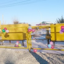 В дома жителей поселка Коксайек Толебийского района дошел природный газ