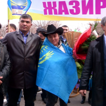В Шымкенте встретили серебряную чемпионку мира Жазиру Жаппаркуль