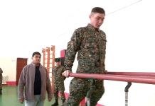 Как живут солдаты в Шымкенте