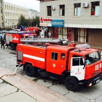Пожар в здании бывшего кинотеатра «Казахстан» ликвидирован