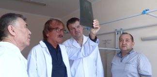В Шымкенте консультируют немецкие травматологи и ортопеды Немецкие специалисты внедряют новый метод устранения инфекции в ортопедии