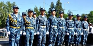 Воинские части Шымкента будут шагать медленнее