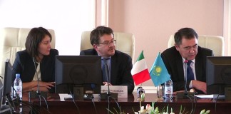 Шымкент посетил посол Италии в Казахстане