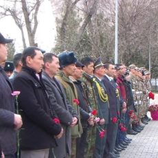 В Шымкенте минутой молчания почтили погибших на таджикско-афганской границе