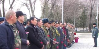 В Шымкенте минутой молчания почтили погибших на таджикско-афганской границе