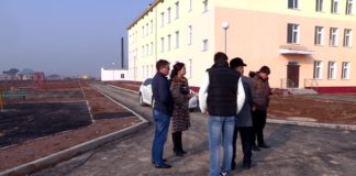 В новой школе Шымкента нет отопления