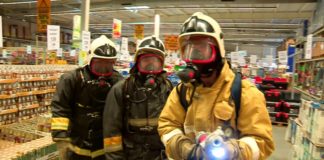 В Шымкенте пожар в «Метро» прошел без последствий